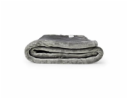 NEDIS elektrická deka/ 2 osoby/ 160 x 140 cm/ 9 nastavení teploty/ ochrana proti přehřátí/ digi. ovládání/ Flanel Fleece