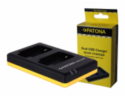 PATONA nabíječka Foto Dual Quick Nikon EN-EL15 USB