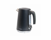 ORAVA Delux-1 rychlovarná konvice, 2200 W, 1.7 l, regulace teploty, automatické vypnutí, nerez černá