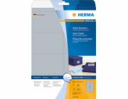 Herma Foil etikety 4114, A4, 99,1 x 67,7 mm, stříbrná lesklá fólie, 200 ks (4114)