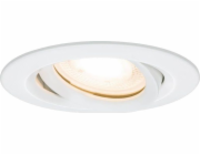 Stropní svítidlo Paulmann Premium Vestavné svítidlo Nova IP65 pohyblivé max. 1x35W GU10 / GU5,3 51mm Bílá / Hliník