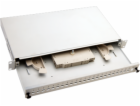 Fiber optic distribution frame 24xSC simplex 19  1U with ...