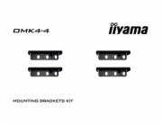 Iiyama OMK4-4 - Upevňovací komponent (4 držáky) - pro Displej LCD - velikost obrazovky: 32" - pro ProLite TF3239MSC-B1AG