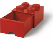 LEGO Brick Drawer 4 rot, Aufbewahrungsbox
