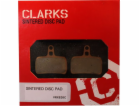 Clarks CLARK&#39;S VRX826 PRO Brzdové destičky Metallic H...