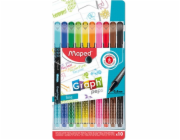 Maped Fineliner Graph Peps Deco 10 barev MAPED