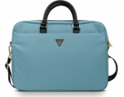 Taška Guess Nylonová taška Guess pro Macbook 15/16 modrá
