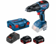 Bosch vrtací šroubovák DRILL.AKU.GSB 18V-50 2x5,0Ah + L-BOXX