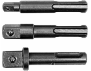 Yato .SDS-PLUS adaptéry pro zásuvky 1/4, 3/8, 1/2 (3 ks) - YT-04686