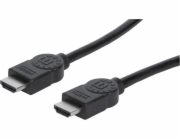 Manhattan HDMI - HDMI kabel 3m černý (323222)