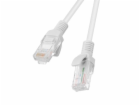 LANBERG Patch kabel CAT.5E UTP 3M šedý Fluke Passed  
