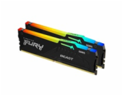 KINGSTON DIMM DDR5 32GB (Kit of 2) 5200MT/s CL40 FURY Beast RGB