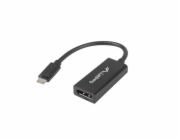 LANBERG USB-C(M) 3.1 na Displayport(F) adaptér kabel 15CM černý  