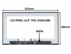 SIL LCD PANEL 14,0" FHD 1920x1080 30PIN MATNÝ IPS / BEZ Ú...