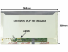 SIL LCD PANEL 15,6" HD 1366x768 40PIN LESKLÝ / ŠROUBOVÁNÍ...