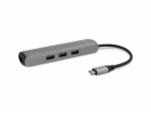Epico USB-C HUB SLIM (4K HDMI & Ethernet) - silver, black...