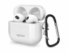 Epico Transparent Cover Airpods 3 - bílá transparetní