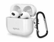 Epico Transparent Cover Airpods 3 - bílá transparetní
