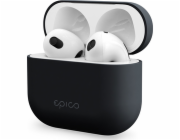 Epico Silicone Cover Airpods 3 - čierna