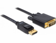 DeLOCK adaptérový kabel DisplayPort 1.1 samec > DVI 24+1 samec