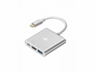 TB adapter USB-C 3v1 - HDMI, USB, PD