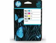 HP TIN HP 963 4er-Pack – černá, žlutá, azurová, purpurová 6ZC70AE (NOVÁ)