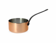 Hrnec de Buyer, 6460.14, měděný rendlík, litinová rukojeť, není vhodné na indukci, průměr 14 cm