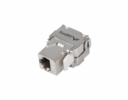 LANBERG KEYSTONE MODULE TOOLLESS RJ45->LSA CAT.6 FTP 180°  