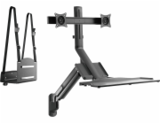 MC-633 držák na 2 monitor a klávesnici