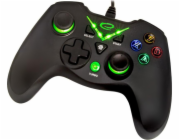 Esperanza EGG114K herní ovladač Černá USB 2.0 Gamepad Analogový/digitální PC, Xbox One, Xbox Series S, Xbox Series X