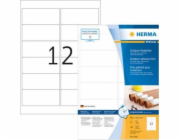 Venkovní štítky Herma odolné proti povětrnostním vlivům A4, 99,1 x 42,3 mm, bílé, extra silná přilnavost, Stretch – 9538