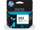 HP 303 Tri-color Original Ink Cartridge (165 pages), T6N01AE