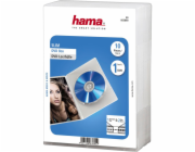 1x10 Hama DVD-Leerhülle Slim Transparent 50% Platzersp. 83890