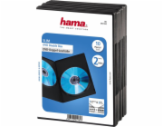1x10 Hama DVD-Doppel-Leerhülle Slim  75% Platzsparnis     51184