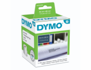 Dymo 99012  papírové štítky bílé  89mm x