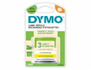 Dymo Letratag Starter Pack Pap./Plastik gelb, Metall silber