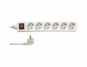 REV Tischsteckdose 6-fach 1,4 m mit Schalter weiß