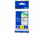 Brother paska do stitkovace TZE-241 bila/cerna 18 mm