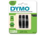 1x3 Dymo Embossing Labels 9mm black