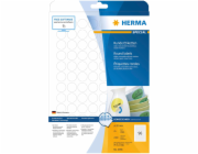 Herma Removable Round Labels 20 25 listu DIN A4 2400ks      4386