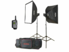 Godox MS200-F Studio-Kit Studioblitzgeräte-Kit 2 x 200Ws