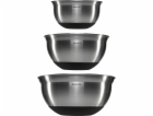 Brabantia sada mís 3ks 1+1.6+3L matná ocel, barva stríb./...