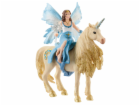 Schleich Bayala Eyelas jízda na zlatém jednorožci, hračka