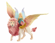 Schleich bayala            70714 Elfe auf geflügeltem Löwe