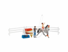 Schleich Horse Club Mias Voltigier-Reitset, Spielfigur