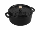 Staub Cocotte 20cm, litinový hrnec kulatý, černý 2,2l
