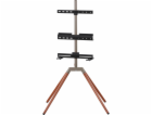 One for All Quadpod TV Stand 70" 360 Grad drehbar, dark  ...