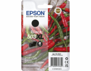 Epson 503XL Singlepack - 9.2 ml - XL - černá - originální - blistr - inkoustová cartridge - pro WorkForce WF-2960