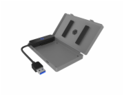 ICY BOX IB-AC603b-U3 USB 3.2 Adapter für 1x 2,5"
