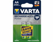 10x2 Varta Rechargeable Accu NiMh 2100 mAh Mignon VPE Innenk.